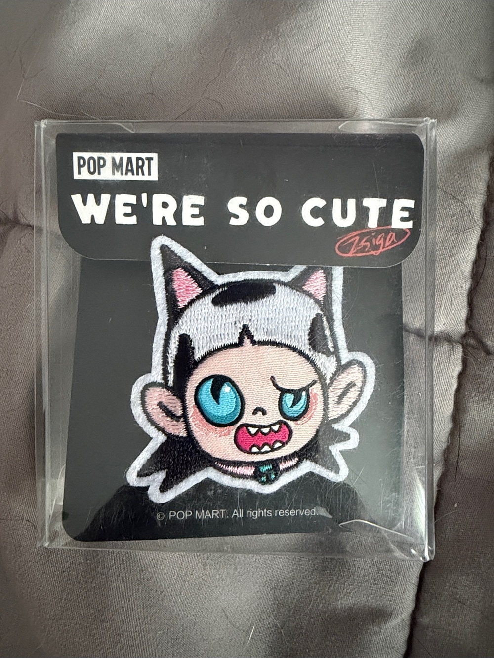 POP MART- Zsiga “We’re So Cute” White Hair Clip (NIB)
